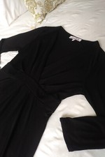 Worn Once Debenhams Red Herring Black Maternity Dress  Size 8