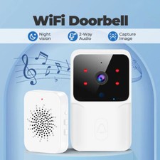 WiFi Smart Wireless Video Security Doorbell Ring Phone Camera Door Bell Intercom