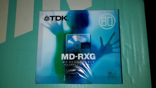 Tdk minidisc rxg brand - minidisc, md-rxg
