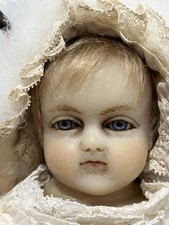 Beautiful Antique Wax Doll - Montanari- Charles Marsh ?