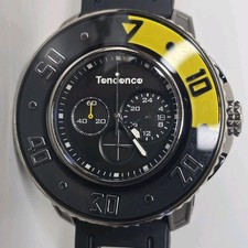 Tendence G-52 Men's Watch Quartz Chronograph Titanium 52mm Black