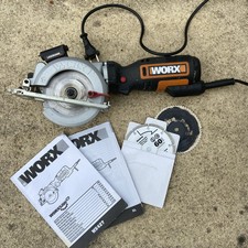 WORX Circular Saw WX427 Worxsaw XL Compact  corded with case