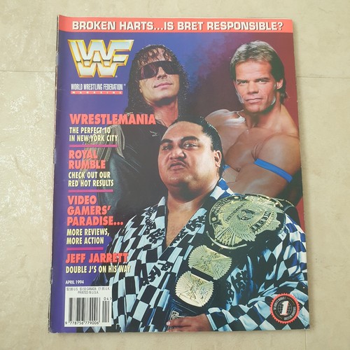 Wwf magazine april 1994 - april,