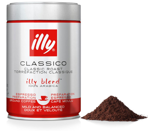 Illy coffee classico ground - illy,