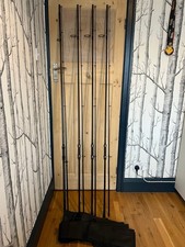 Fox Warrior S Full Set of 4 Rods - Carp Fishing Rods