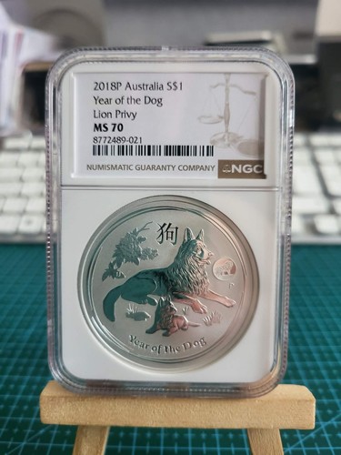 2018 1oz australia lunar - australia, year
