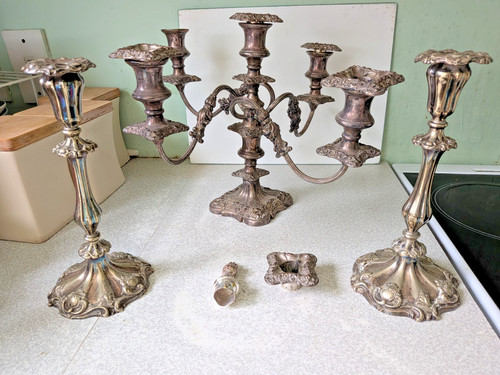 Collection antique silver - collection,