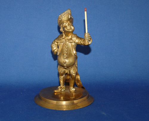 19th gilt brass - a, c