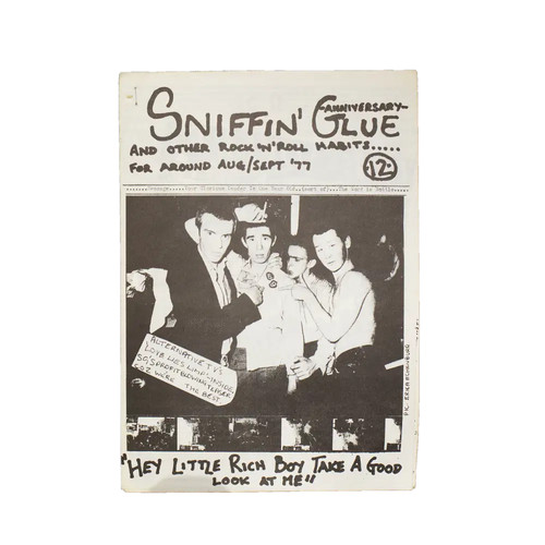 Sniffin glue issue 12 with - issue,