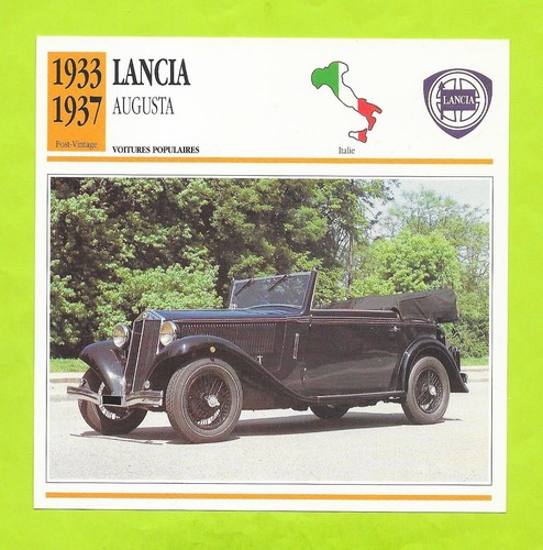 Service edition sheet lancia - service,