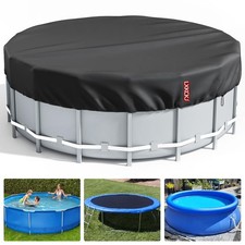 Round Pool Cover Solar Covers For Above Ground Foldable Outdoor Swimming Cover