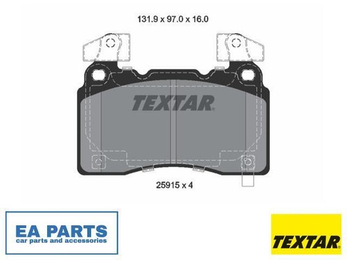 Brake pad set disc - brake,