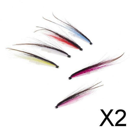 6pcs tube fly - 2x,
