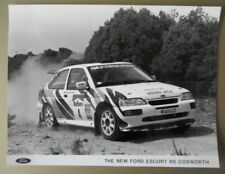FORD ESCORT RS COSWORTH BRITISH RALLY CAR orig 1991 Press Photo - not Brochure
