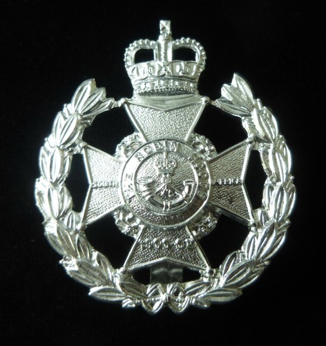 Anodised cap badge - anodised,