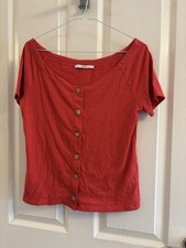 George Asda Ladies Red Top