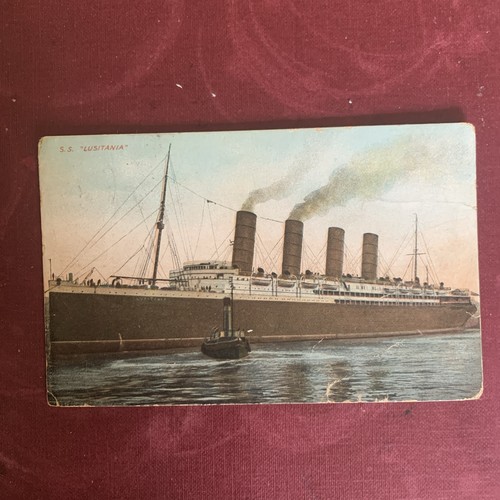 Lusitania cunard line - cunard,