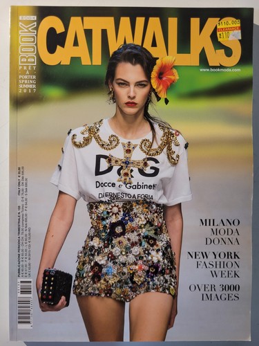 Catwalks magazine book - book, moda