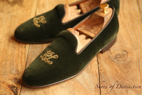 Edward green - green, velvet