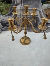 Vintage  12.5" Tall Brass 4