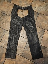 UNIK Leather Apparels motorcycle chaps size XXS