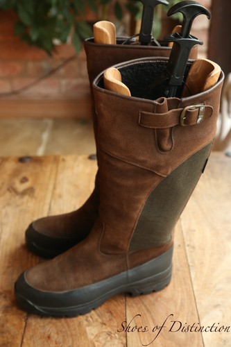 Chameau brown nubuck green - chameau,