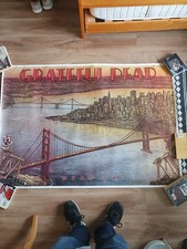 Grateful Dead poster; large, reasonable condition. Dead Set. San Francisco.