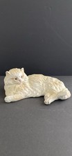 Vintage White Ceramic Persian