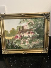 Three Landscape Oil Paintings