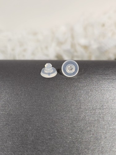 Genuine solid 14k - white, gold
