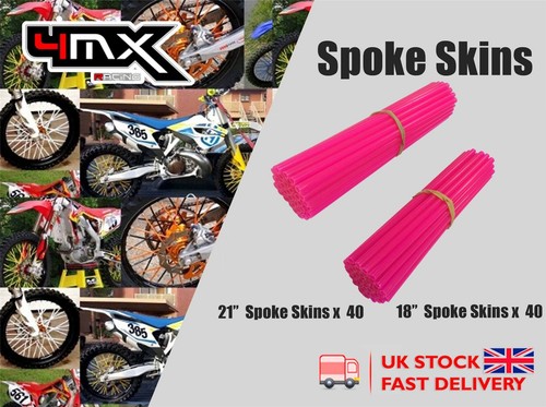 Wheel spoke protectors pink - spoke,