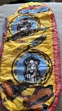 Star Wars,  Pod Racing, Yellow Red Vintage, Childs Sleeping Single Bag