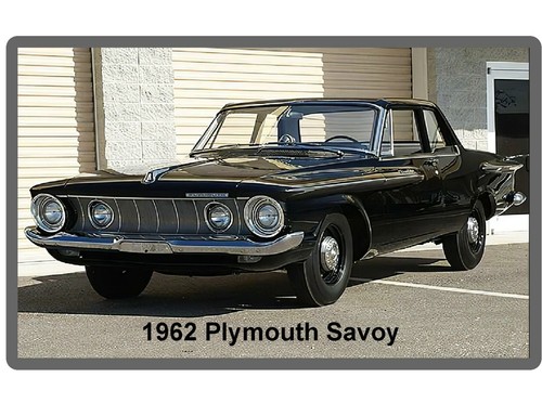 1962 plymouth savoy auto - 1962,