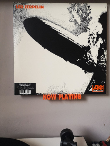 Vinyl records now - now, playing