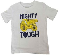 Mighty Tonka Tough Trucks Frontloader Boys T-Shirt (White)