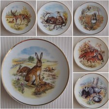 6 X Wild Life Decorative Small