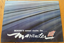 1963 USA MERCURY MARAUDER car brochure. American sales catalogue
