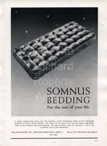 Original 1953 advert for