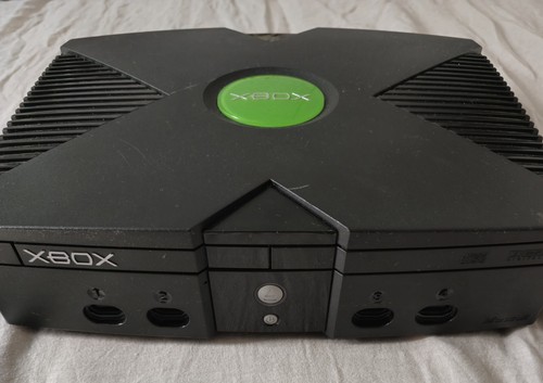 Xbox original black console - original,