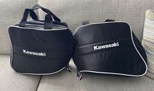  Genuine Kawasaki Z1000sx  2x  Pannier Inner Liner Bag Set Only 1 shoulder strap