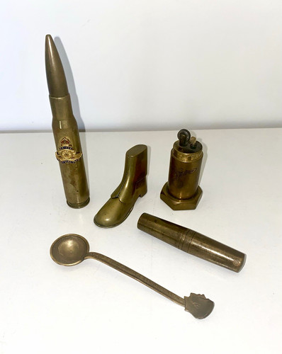 Rare ww1 ww2 trench art - ww2,