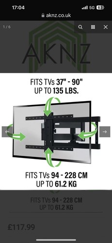 Sanus preferred inch - sanus, 37-90