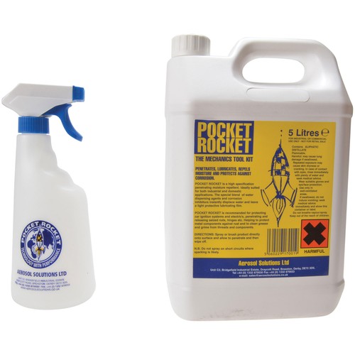 Aerosol pocket rocket - aerosol,