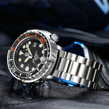 44MM QINGXIYA Tuna Quartz Mens