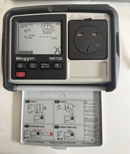Megger pat120 portable - megger,
