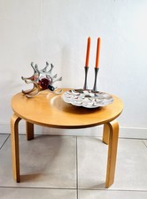 Vintage Ikea Svalsta Bentwood Ply Birch Table 