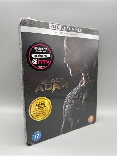 Black adam steelbook limited - black,