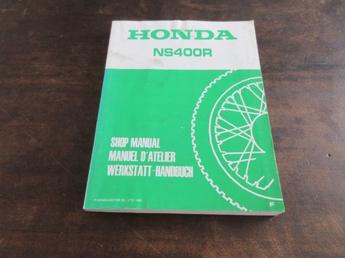 Honda ns400r shop repair - honda,