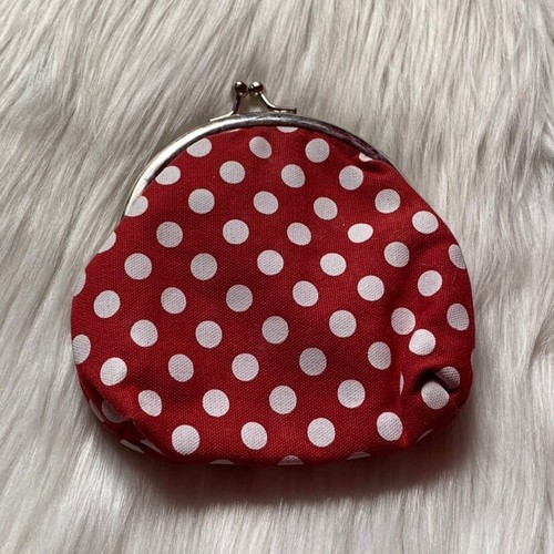 Polka dot purse - polka,
