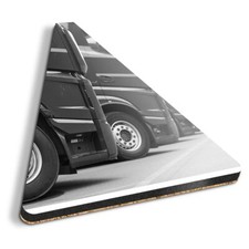 1x Triangle Coaster - BW -